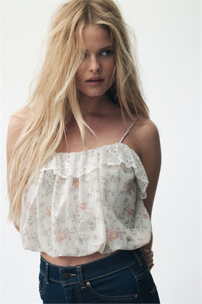 Топ на бретельках 1296601004