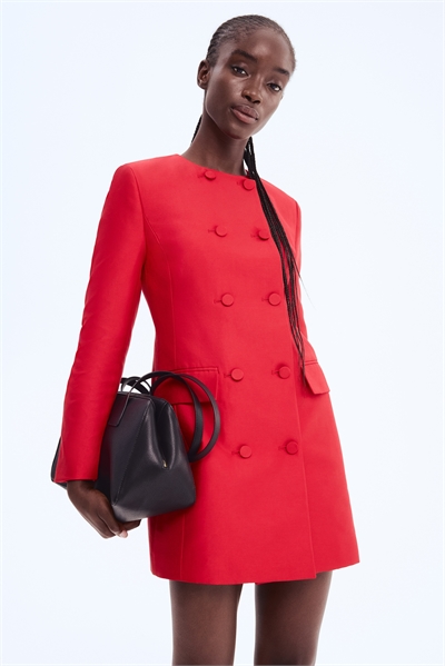 Двубортное платье-блейзер 1296672002