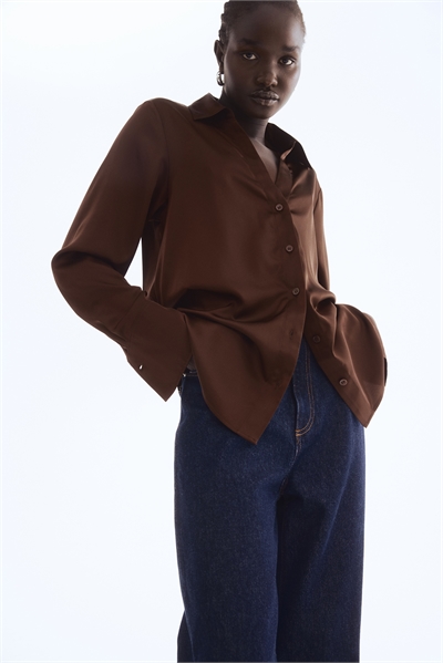 Блузка с V-образным вырезом 0939703129