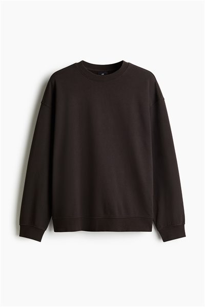 Толстовка Loose Fit из стираного хлопка 1241068002