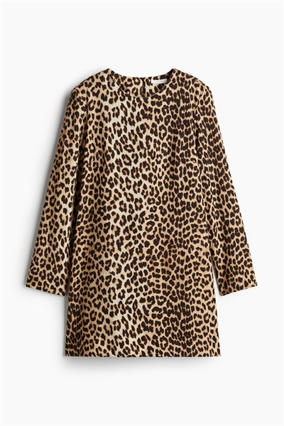 Платье с накладками на плечах 1248846002