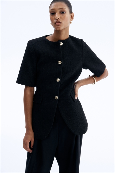 Жакет из букле 1281709002