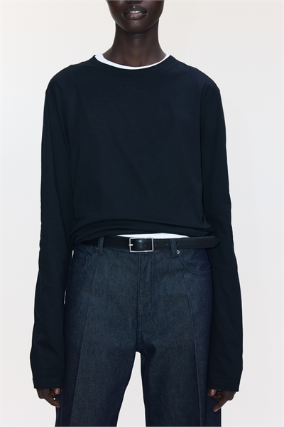 Хлопковый топ с длинными рукавами 1304335002