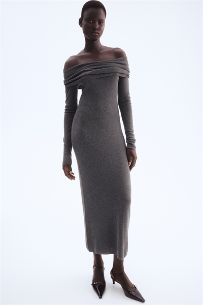 Платье с плечом 1294644001