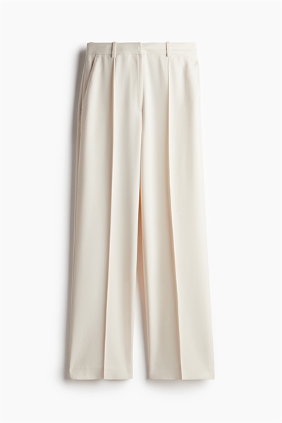 Брюки со складками спереди 1239066004