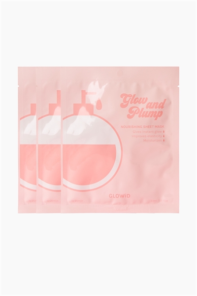 Glow And Plump Sheet Mask 3-pack 1316608001