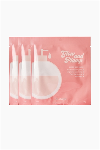 Гидрогелевая маска Glow And Plump Glass Skin Hydrogel Mask 3-pack 1316609001