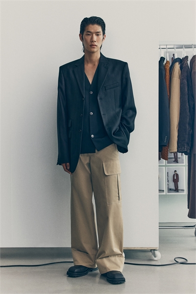 Расклешенные брюки-карго 1304706001