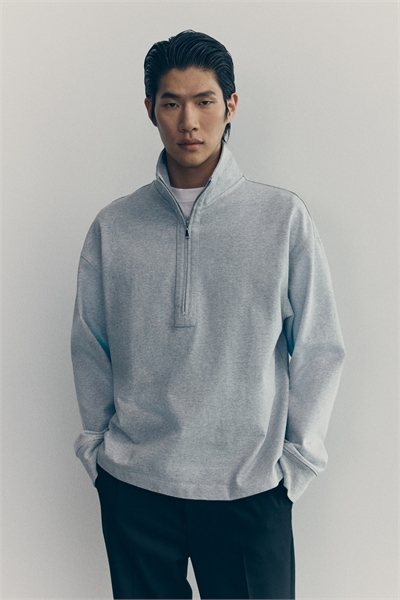 Хлопковая толстовка на молнии 1304708003