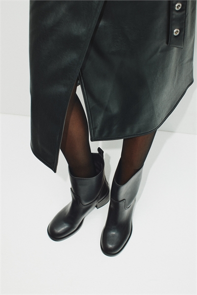 Ботинки на блочном каблуке 1300565002