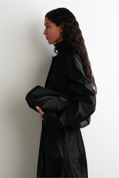 Сумка-клатч на ремне - конский волос 1301090001