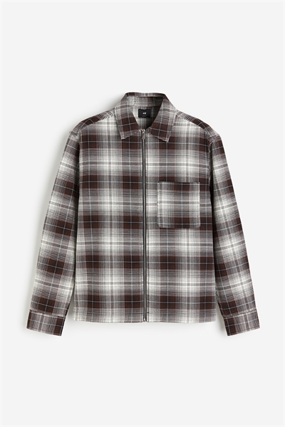 Свободная рубашка на молнии 1207007001