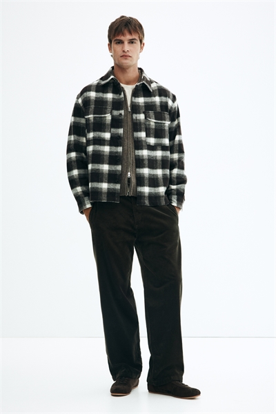 Вельветовые брюки с расслабленной посадкой 1286226004