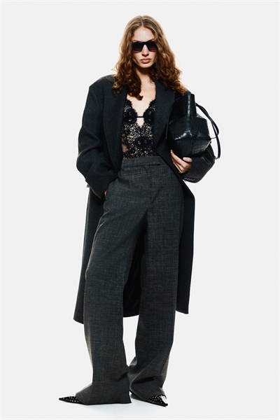 Брюки bootcut из шерстяной смеси 1299129001