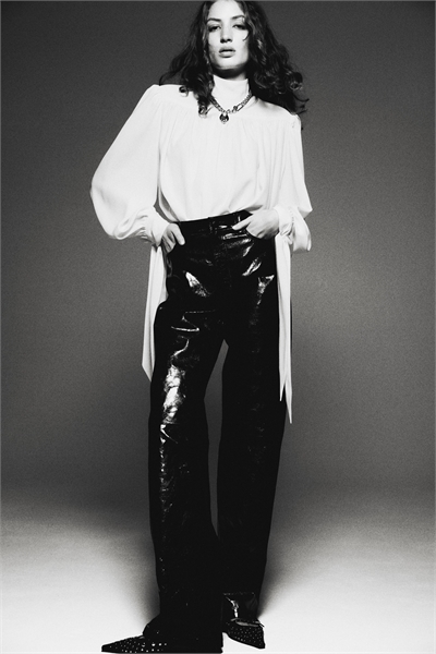 Кожаные брюки 1307332001