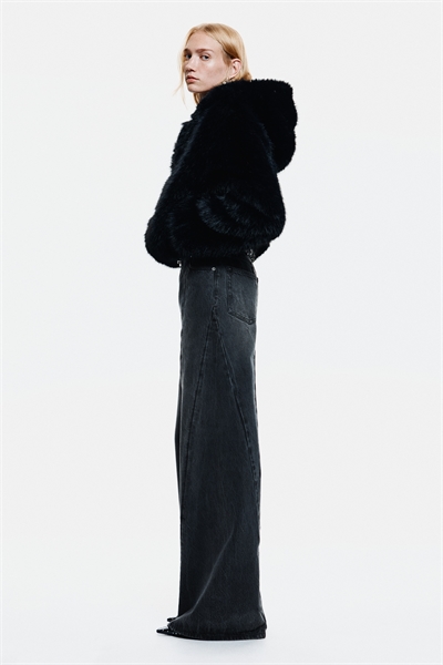 Джинсы с отделкой швов 1309684001