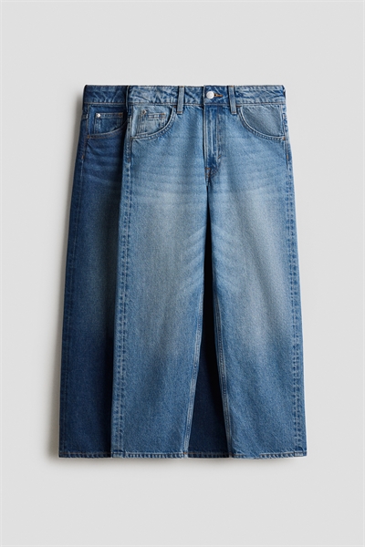 Широкие джинсы Loose Fit, 2 шт 1118996012