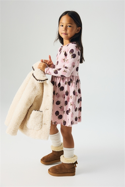 Хлопковое платье с принтом 1245392030