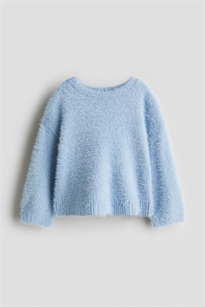 Джемпер из тонкой вязки с начесом 1270111004