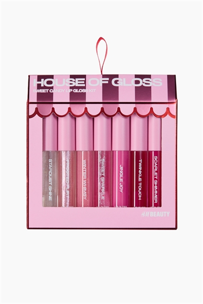 Набор из 7 мини-блесков для губ 1288579001