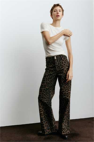 Широкие высокие джинсы 1297530008