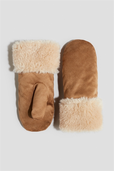 Варежки с пушистой подкладкой 1304662001