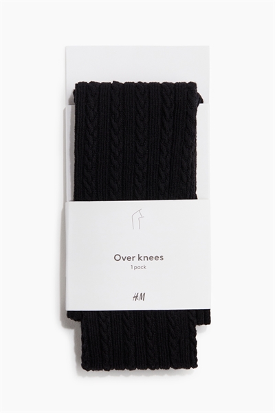 Вязаные гольфы выше колена 1320170002