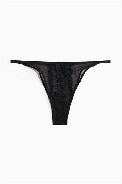 Кружевные трусы-бразильяна 1248215001