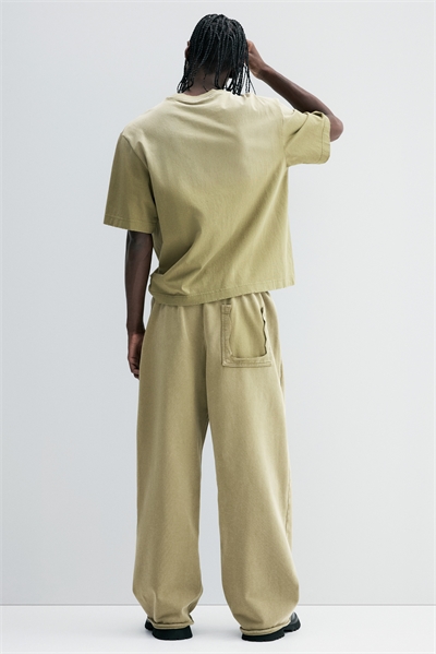 Треники Relaxed Fit Washed артикул 1290859002