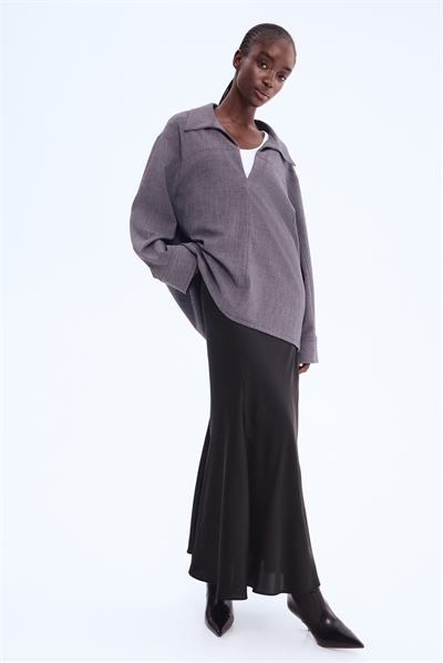 Атласная юбка макси 1302073002