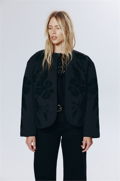 Стеганая куртка с аппликацией 1304955001