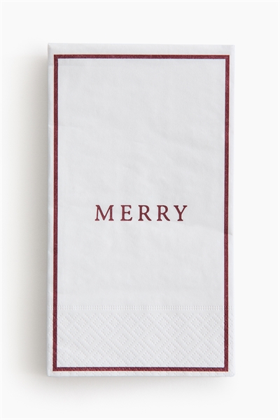 Бумажные салфетки в упаковке 15 штук 1222440041