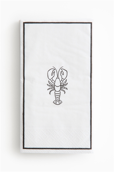 Бумажные салфетки в упаковке 15 штук 1222440048