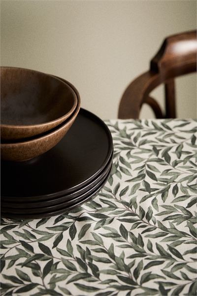 Хлопковая скатерть с узором 1282209006