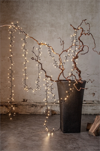 Фейные огни Блестящие теплые белые 24 м 1321817001