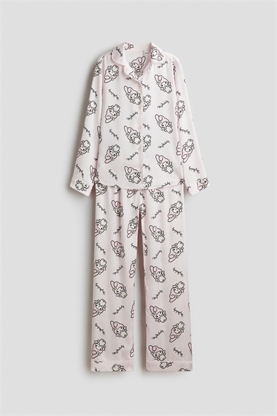 Пижама из набивного сатина 1288177001