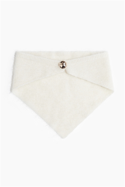 Шарф-треугольник из мохеровой смеси 1307237001