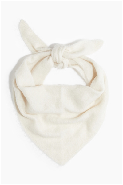 Шарф-треугольник из мохеровой смеси 1313731001