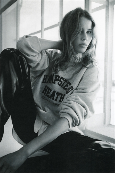 Толстовка с текстовым мотивом 1269502038