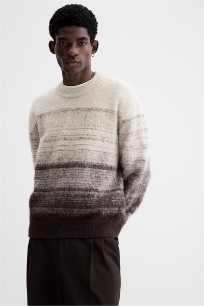 Пушистый джемпер Loose Fit 1296592001