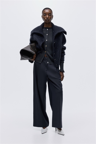 Кардиган из ребристого трикотажа 1305682003