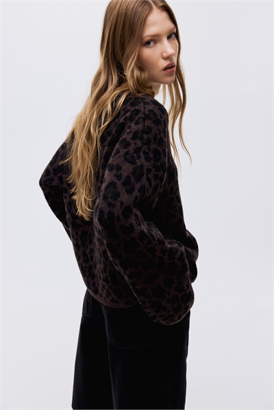 Джемпер из жаккардовой вязки 1307448001