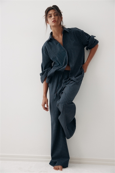 Пижама из хлопковой фланели 1312504001