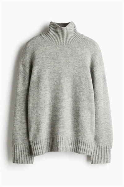 Вязаный джемпер с воротником 1232306003