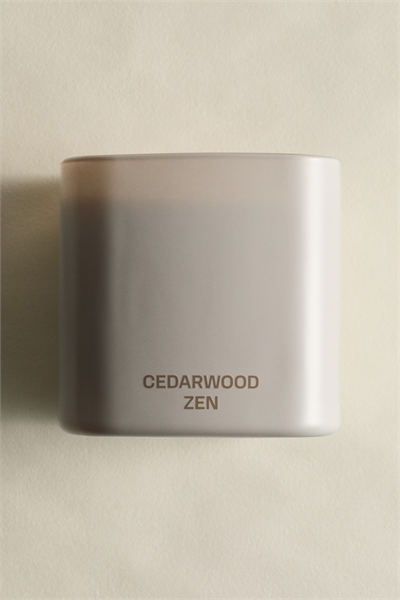 Большая ароматическая свеча в стеклянном держателе 1277273003