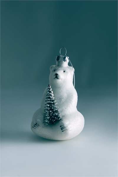 Стеклянное рождественское украшение 1299157008