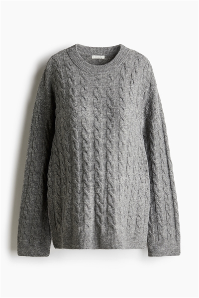 MAMA Джемпер из кабельного трикотажа 1241152001