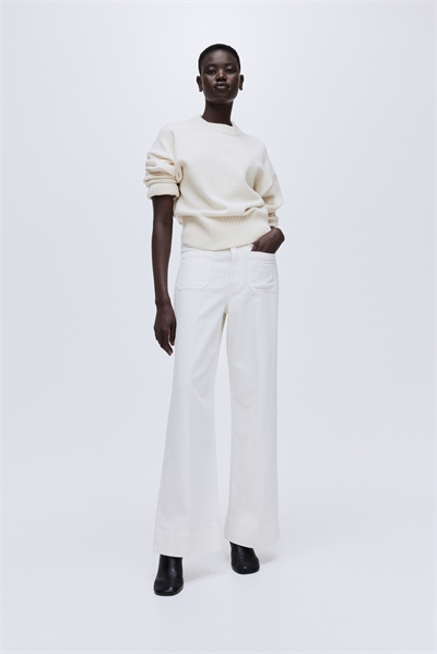 Широкие высокие джинсы 1315241001