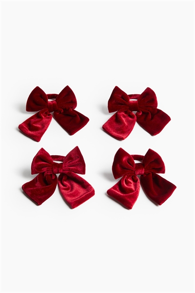 Кольца для салфеток из бархата 4 шт. 1291802001