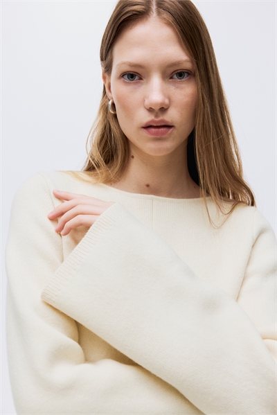 Шерстяной топ с пеплумом 1306933001